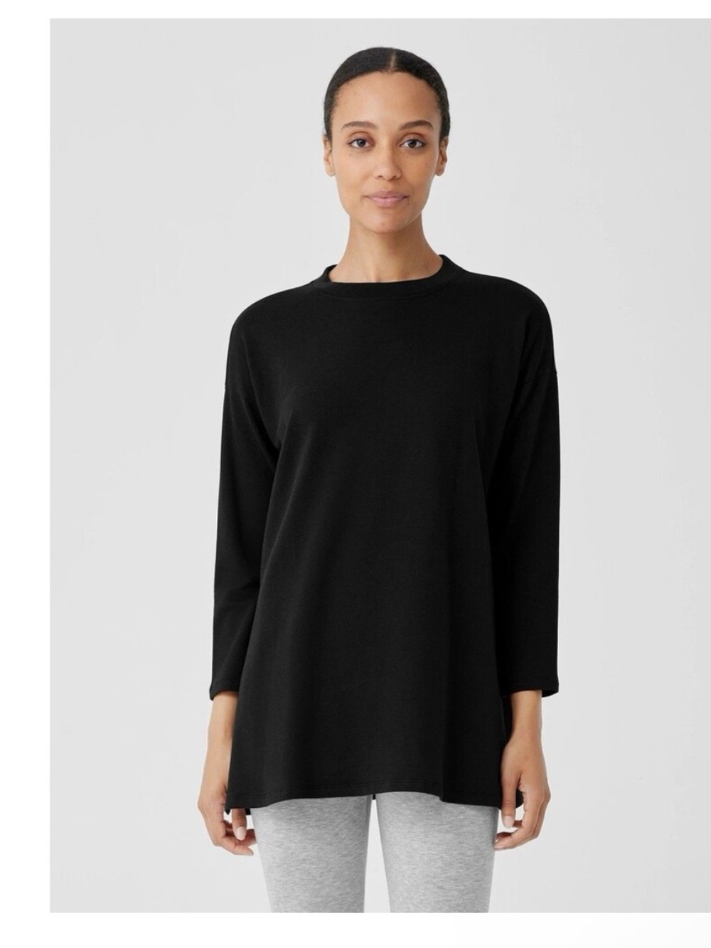 Eileen Fisher Black Tunic